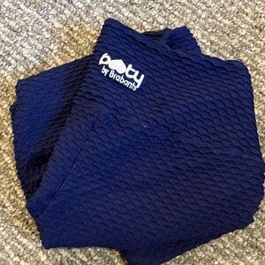 Booty by Brabants Deep Blue Textured Leggings